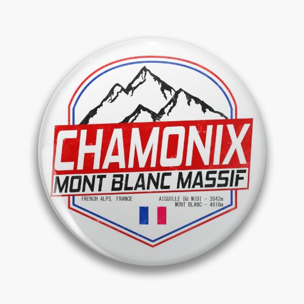 Artikelvorschau, Retro Ski Chamonix Mont Blanc Frankreich Ski- und Mountainbike-Paradies entworfen und verkauft von chriswilson111.