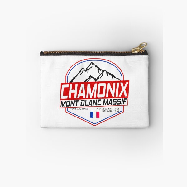 Item preview, Retro Ski Chamonix Mont Blanc France Skiing and Mountain Biking Paradise designed and sold by chriswilson111.