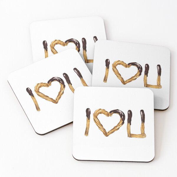 Item preview, I Love You - Churros Style designed and sold by ArticaDesign.