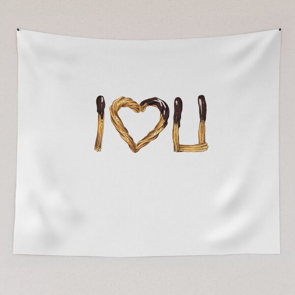 Item preview, I Love You - Churros Style designed and sold by ArticaDesign.