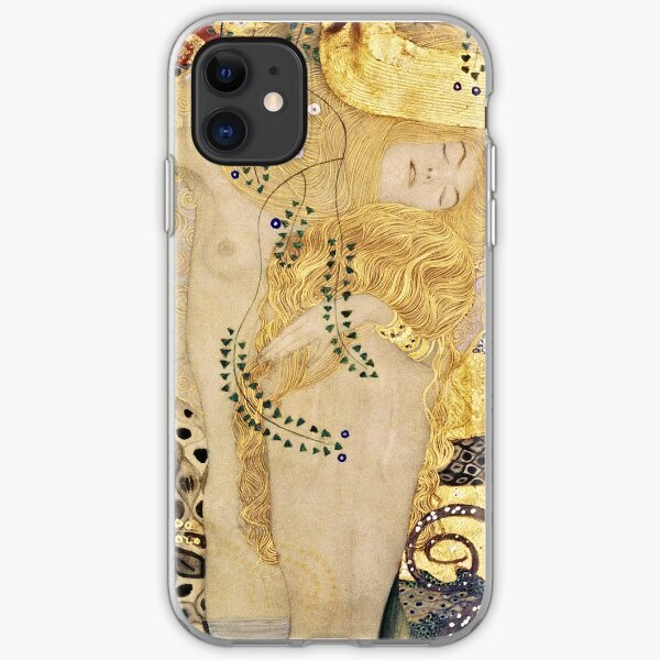 Gustav Klimt - Water Serpents I, 1907 iPhone Soft Case
