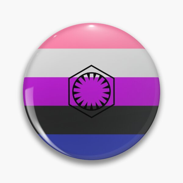 Item preview, Genderfluid First Order (reverse) designed and sold by DarthAstris.