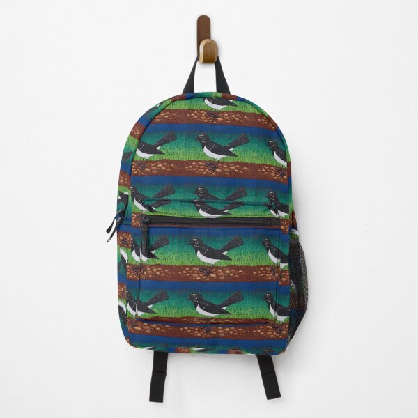 Item preview, Willy Wagtail on the garden path designed and sold by Soozie Wray.
