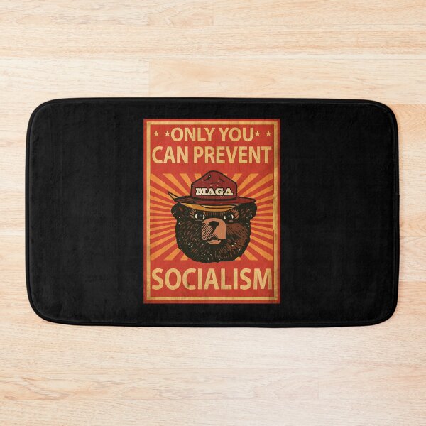 Item preview, Copy of Only Can You Prevent Maga Socialism Bear designed and sold by BRONZELBTAYLOR.
