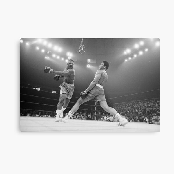 Muhammad Ali vs. Joe Frazier Metal Print