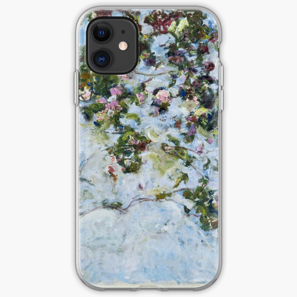 Claude Monet - Roses (Les Roses) iPhone Case & Cover