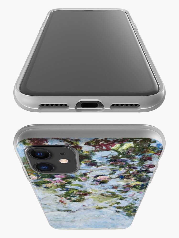 Alternate view of Claude Monet - Roses (Les Roses) iPhone Case & Cover