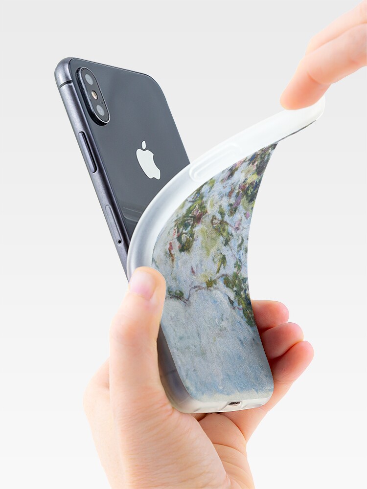 Alternate view of Claude Monet - Roses (Les Roses) iPhone Case & Cover