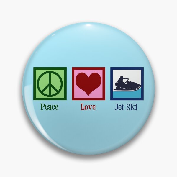Item preview, Peace Love Jet Ski designed and sold by Epic Love Designs.