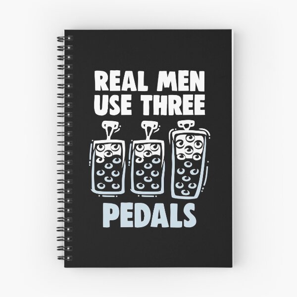 Item preview, Real Men Use Three Pedals, Funny Manual Transmission designed and sold by T-Junkie.