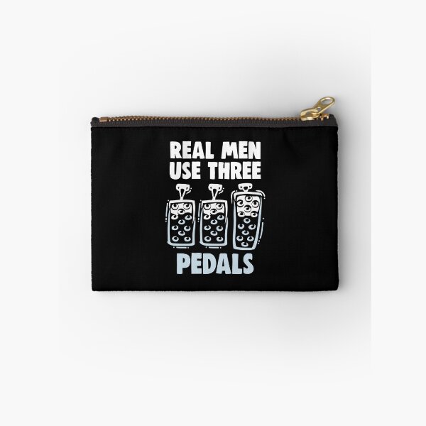 Item preview, Real Men Use Three Pedals, Funny Manual Transmission designed and sold by T-Junkie.