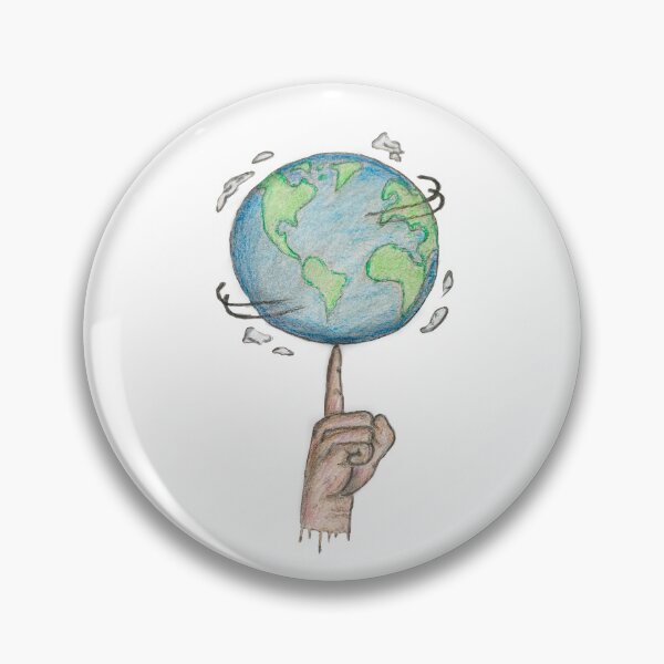Item preview, Spinning Earth designed and sold by ArtByBuckk.