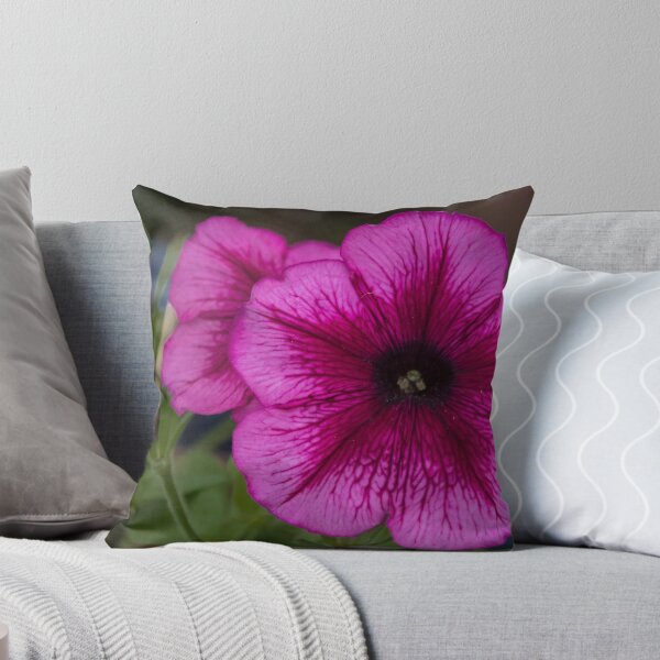 Item preview, Red petunia flower Leith Park 20151102 0539  designed and sold by Fred Mitchell.