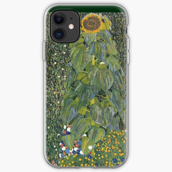 Gustav Klimt - The Sunflower 1907 iPhone Soft Case