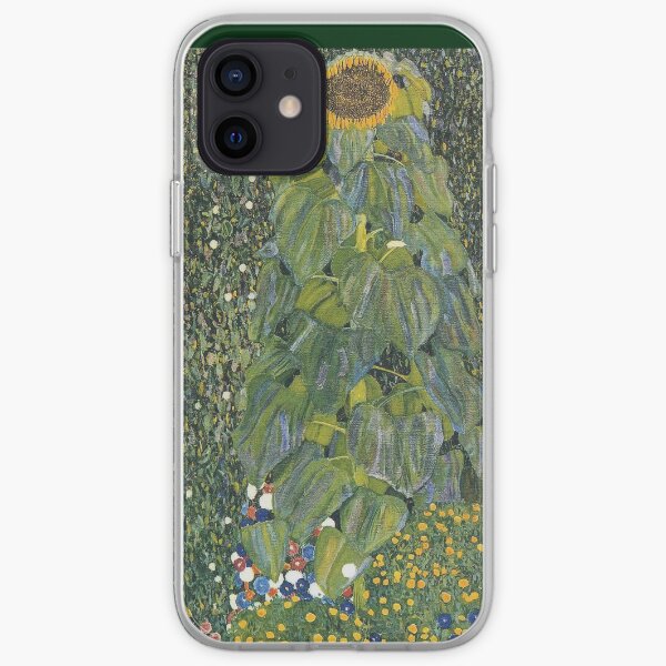 Gustav Klimt - El girasol 1907 Funda blanda para iPhone