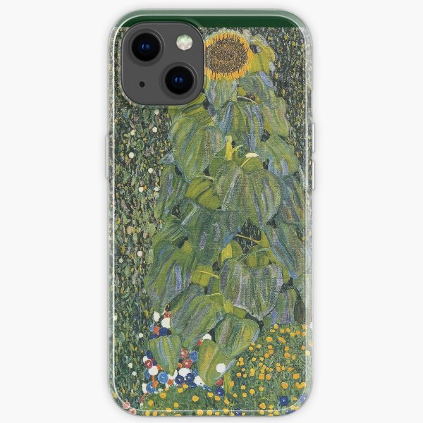 Gustav Klimt - The Sunflower 1907 iPhone Soft Case