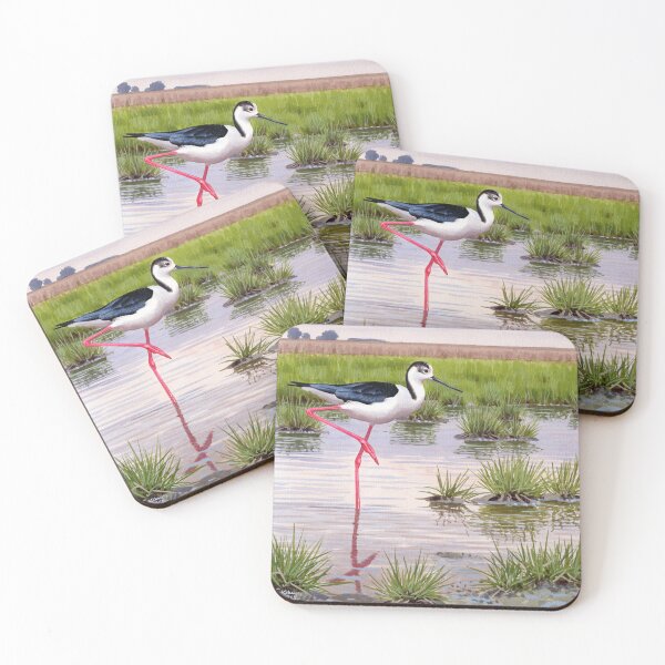 Item preview, Black-winged Stilt designed and sold by kokayart.