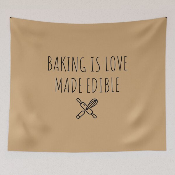 Item preview, Baking is Love Made Edible designed and sold by kindxinn.