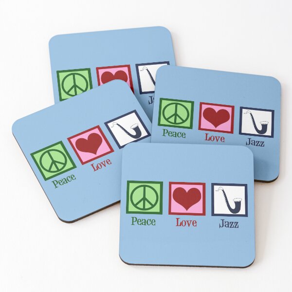 Item preview, Peace Love Jazz designed and sold by Epic Love Designs.