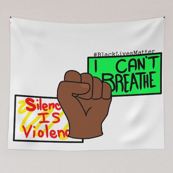 Item preview, Black Lives Matter Fist and Protest Signs designed and sold by AceTheSpirit.