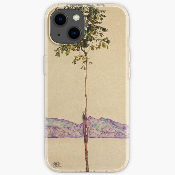Egon Schiele - Little Tree Chestnut Tree At Lake Constance 1912 iPhone Soft Case