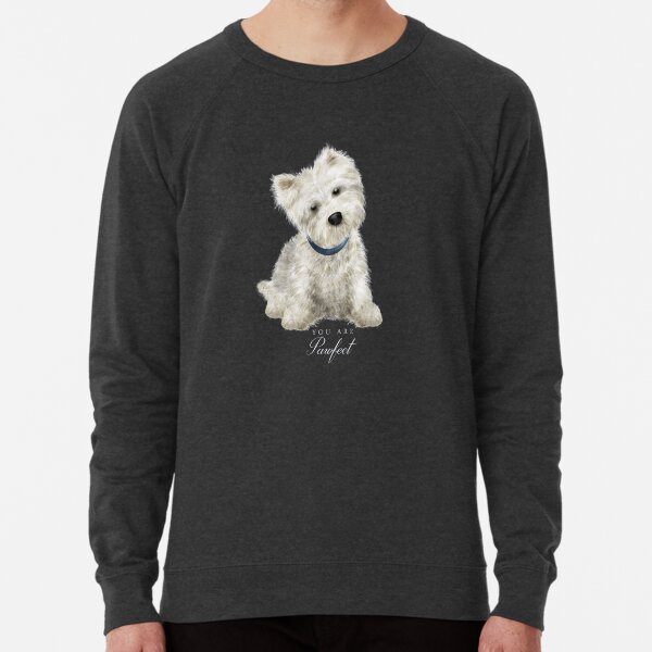 Pawfect adorable Westie Sudadera ligera
