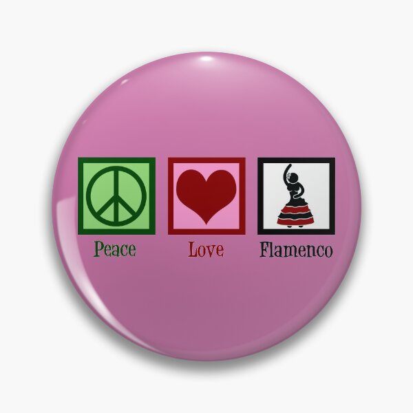 Item preview, Peace Love Flamenco Dancing designed and sold by Epic Love Designs.