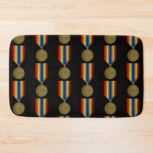 Item preview, Rainbow Hero Medal designed and sold by abigabhall.