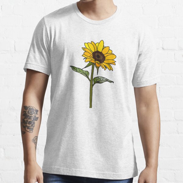 sunflower print tshirt
