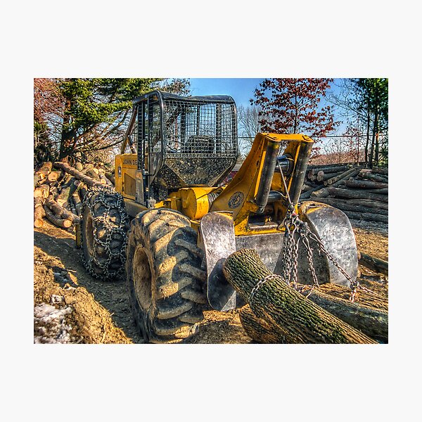 Cable Skidder (detail) February 2007 Photographic Print