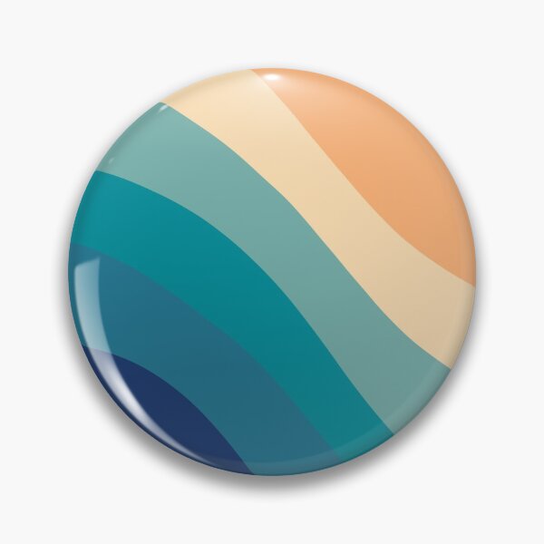 Item preview, Retro Summer Wave #1 #minimal #decor #art  designed and sold by Anita's & Bella's Art.