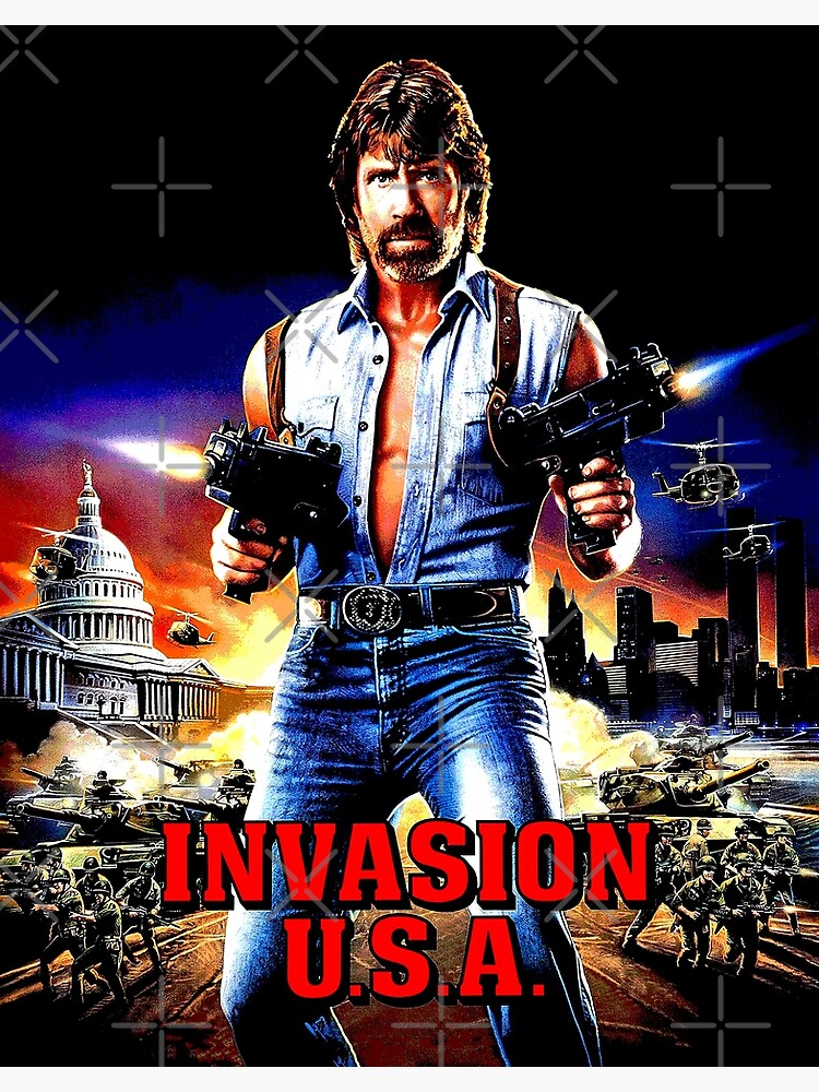 "Invasion USA" Poster by LostDeimos | Redbubble