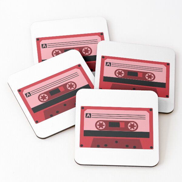 Item preview, Red Cassette Tape designed and sold by halveflower.