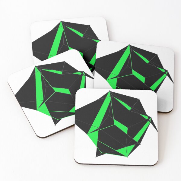Item preview, Black Green Particles Design designed and sold by yemliha toker.