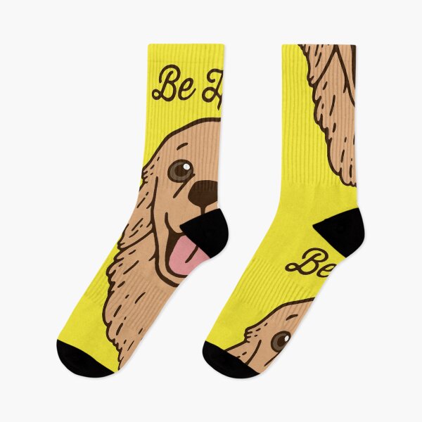 Item preview, Be happy with the cute Golden Retriever designed and sold by Chee Sim.