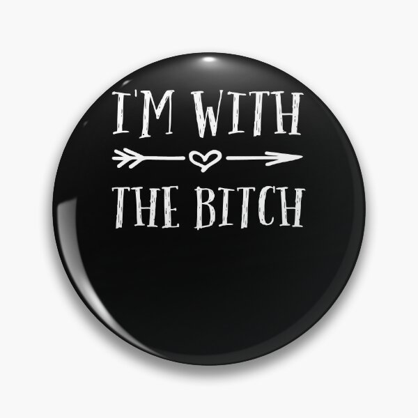 Item preview, i'm with the bitch i'm with the dickhead Couple Matching designed and sold by BRONZELBTAYLOR.