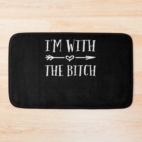 Item preview, i'm with the bitch i'm with the dickhead Couple Matching designed and sold by BRONZELBTAYLOR.