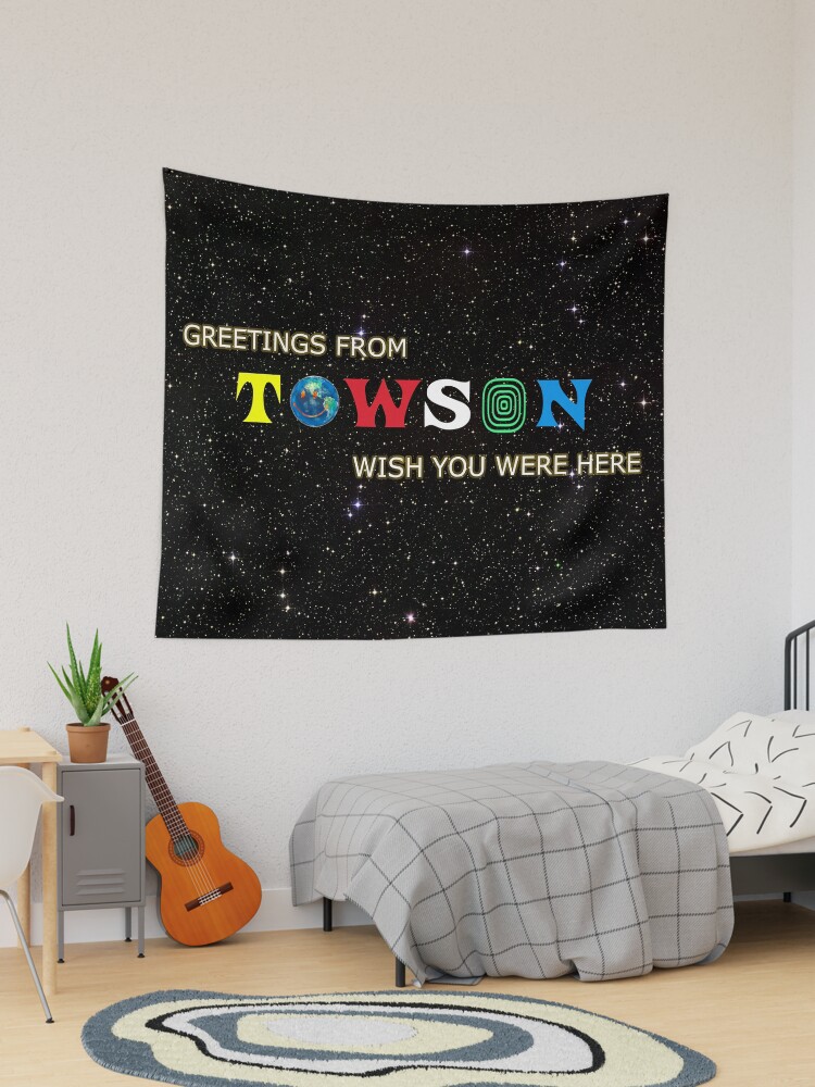 Towson wish you were here Tapestry for Sale by caitlyn5a Redbubble