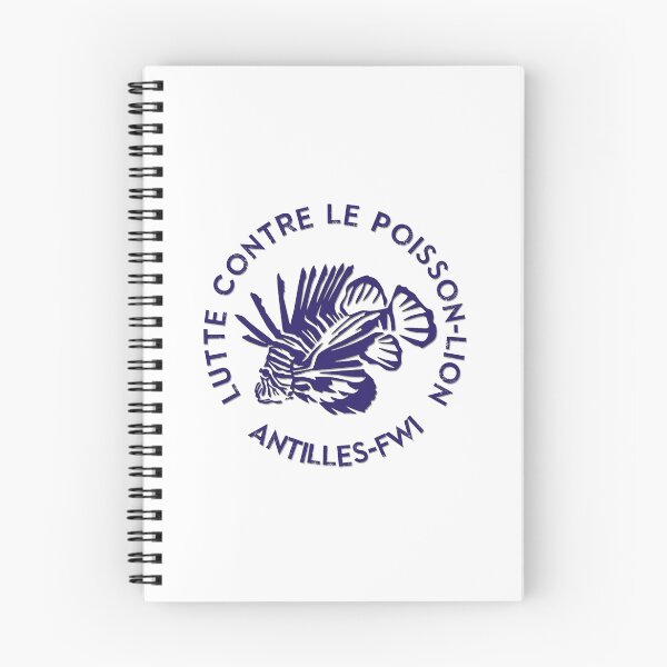 Item preview, Lutte contre le poisson-lion - Antilles - Bleu designed and sold by Lionfish.
