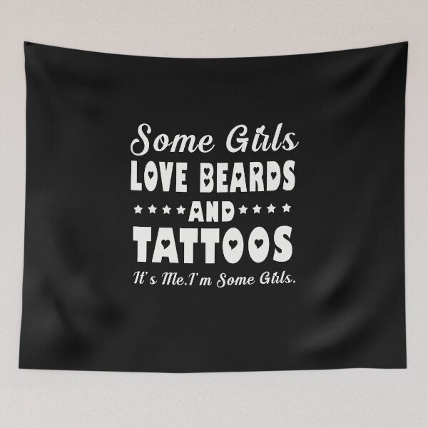 Item preview, Some Girls Love Beards And Tattoos T-Shirt T-Shirt designed and sold by bestdesigns2020.