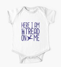 HERE I AM DON'T TREAD ON ME One Piece - Short Sleeve