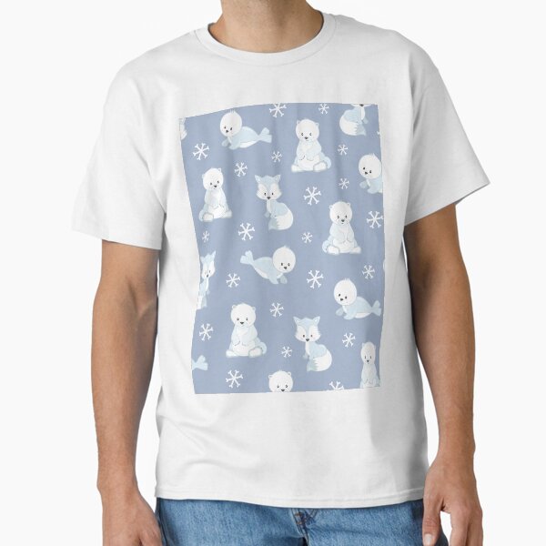 Item preview, ARCTIC FRIENDS IN BLUE designed and sold by magicdreams.