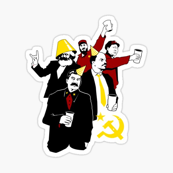 The Communist Party (variant) Sticker