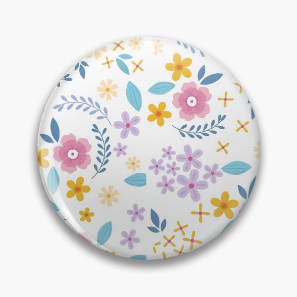 Item preview, Colorful Spring Flowers Pattern designed and sold by parazitgoodz.