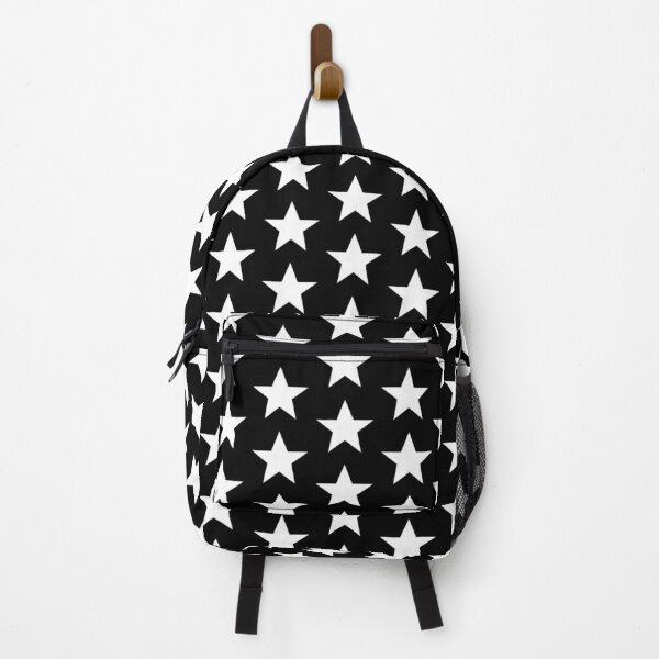 White Hollywood Walk Of Fame Star Backpack