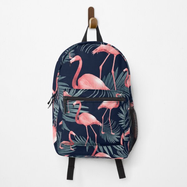 Item preview, Summer Flamingo Palm Night Vibes #1 #tropical #decor #art designed and sold by Anita's & Bella's Art.
