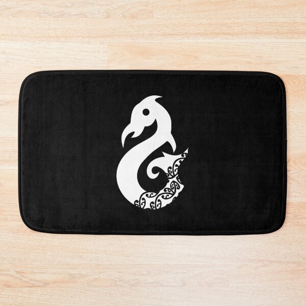 Item preview, Maori Manaia Guardian Symbol White designed and sold by kiwishirts.
