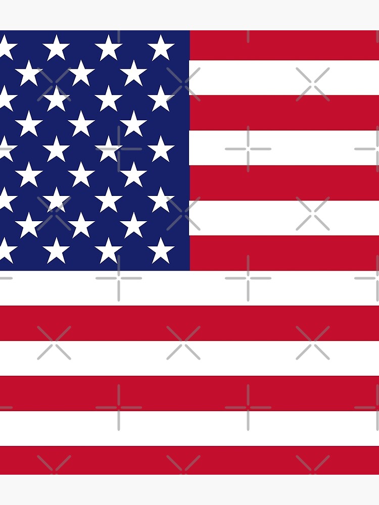American flag by Smaragdas