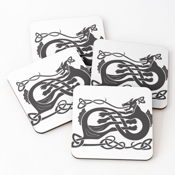 Item preview, Sea black dragon nordic culture  designed and sold by Maks08.