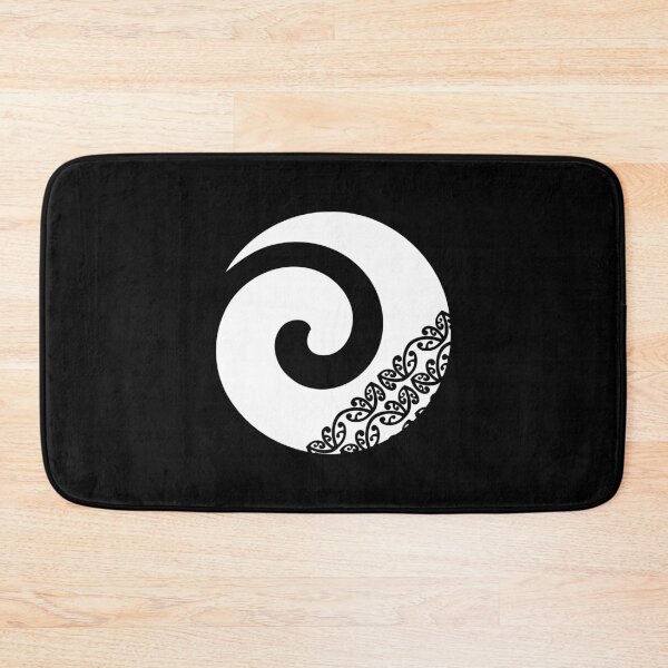 Item preview, Maori Koru New Beginnings Icon White designed and sold by kiwishirts.